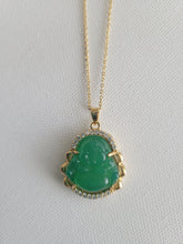 Load image into Gallery viewer, Chalcedony Buddha Necklace