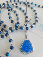 Load image into Gallery viewer, Buddha &amp; Silver Blue WaistBead Bundle