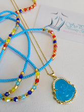 Load image into Gallery viewer, Buddha &amp; Gold Blue WaistBead Bundle