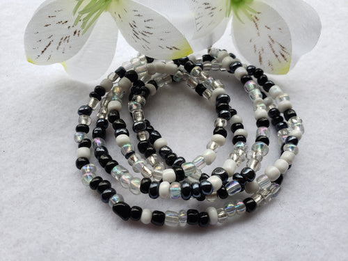 Black + White Luster