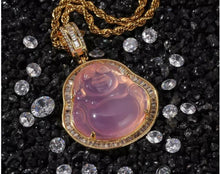 Load image into Gallery viewer, Pink Buddha Necklace