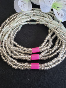 Clear 3 Strand Tie-on 37"