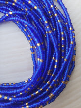 Load image into Gallery viewer, Royal Blue + Gold 39&quot;