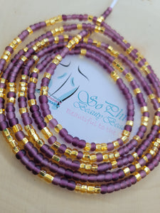 Matte Purple + Gold