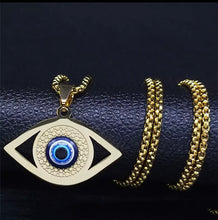 Load image into Gallery viewer, Protective Eye Necklace
